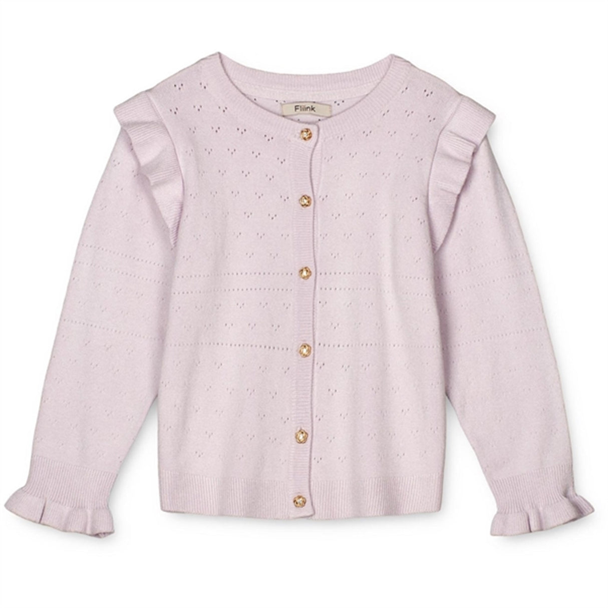 Fliink Lavender Fog Fame Strik Cardigan