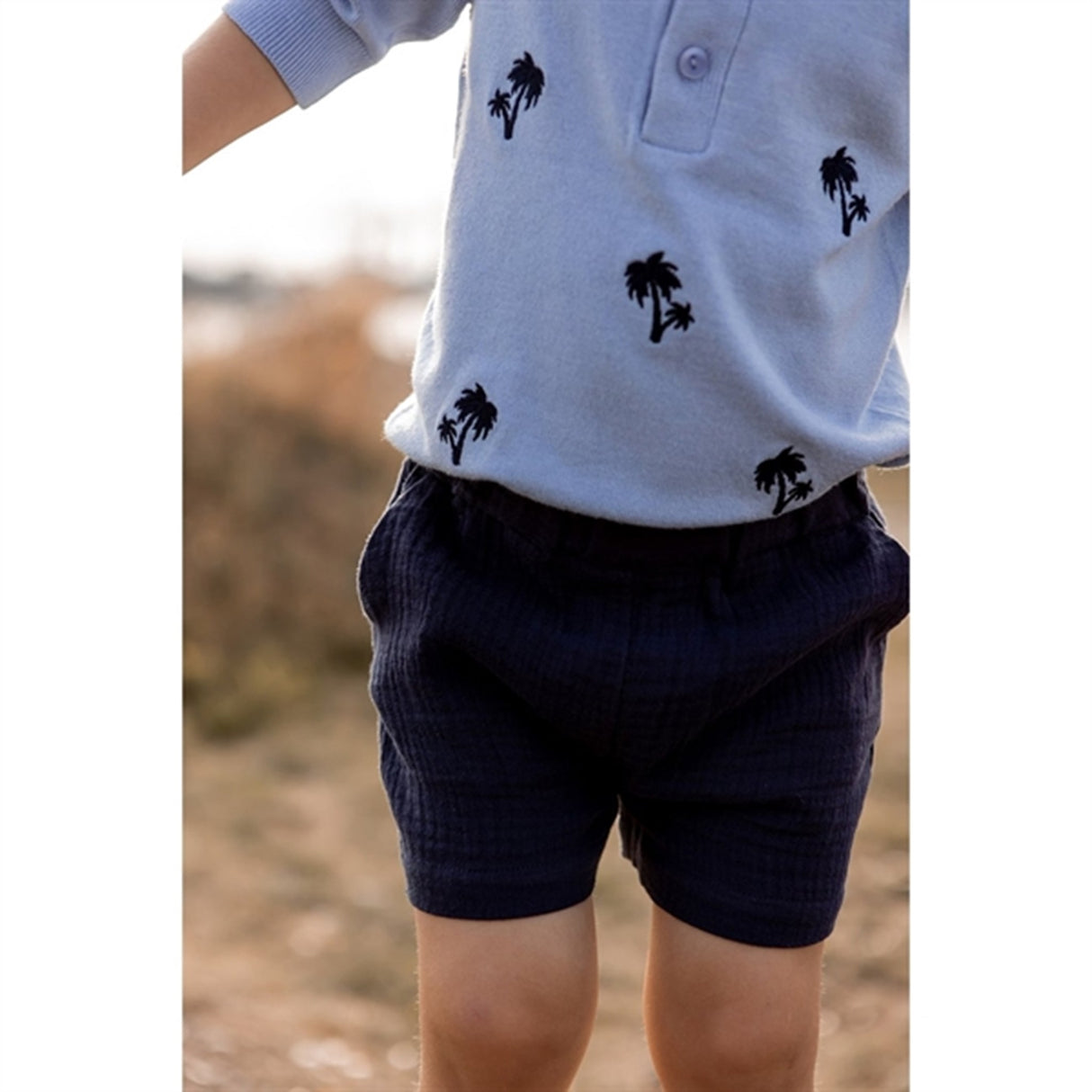 Fliink Navy Elmo Shorts 3