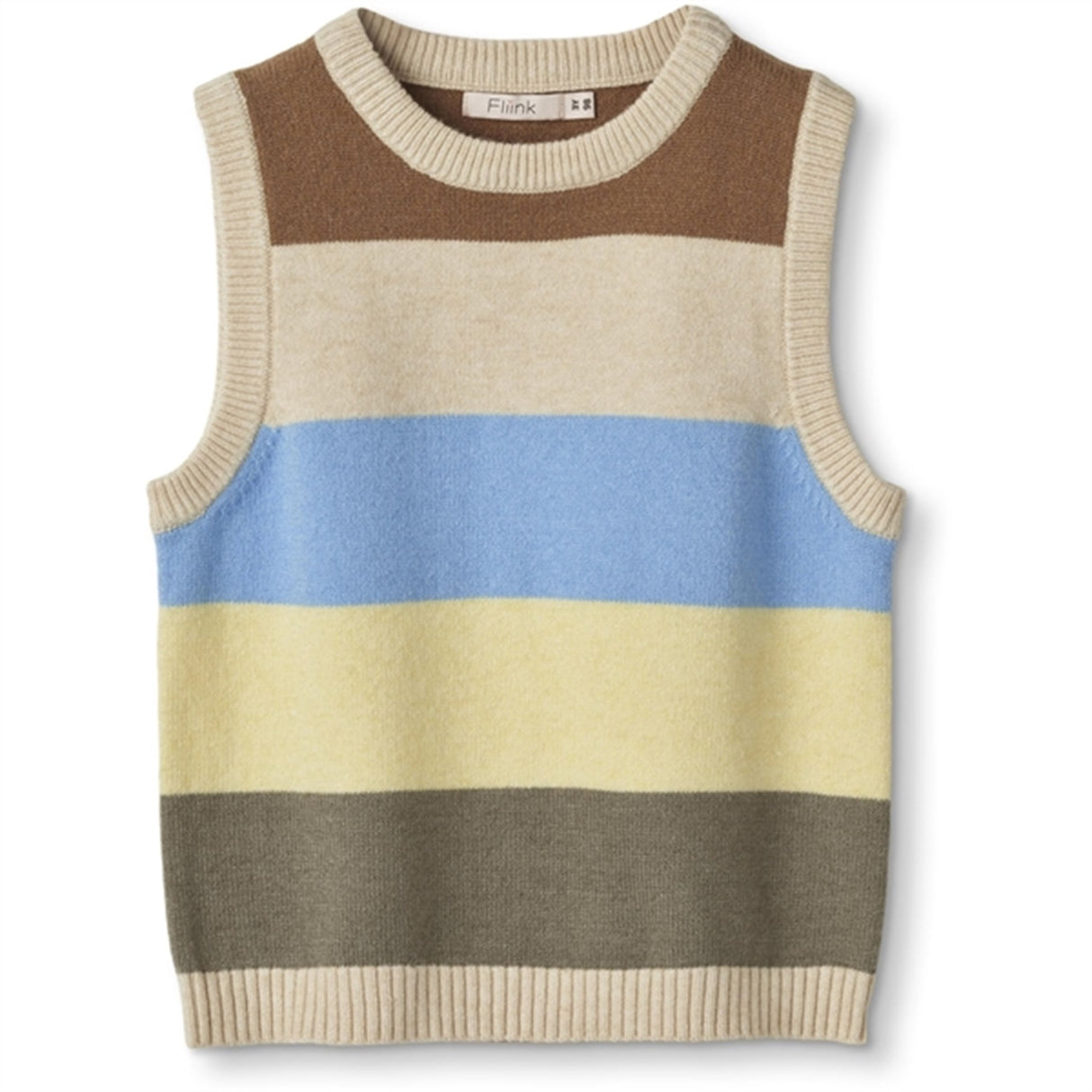 Fliink Sandshell Multi Stripe Vest