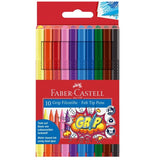 Faber Castell Grip Tusser 10 Farver