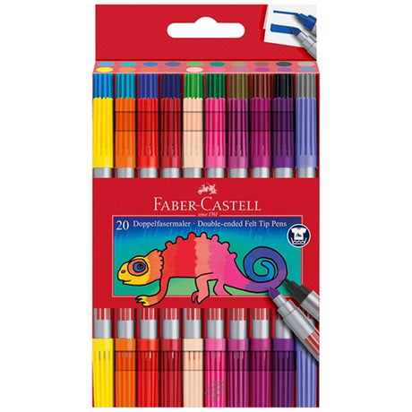 Faber Castell Tusser Double-Ended 20 Farver