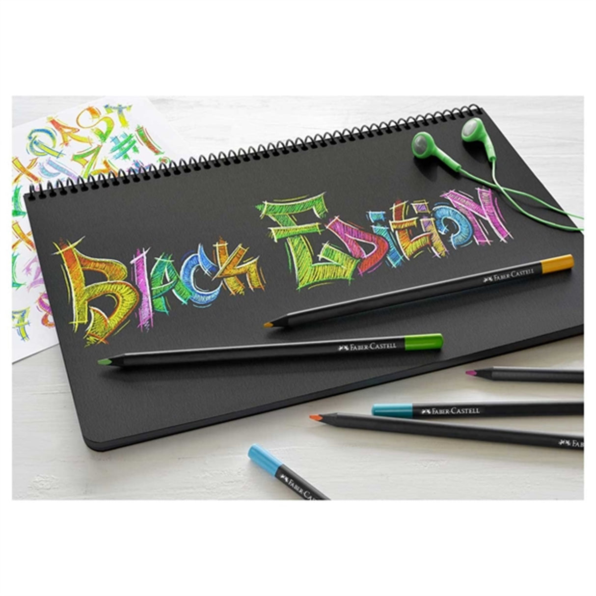 Faber Castell Black Edition 12 Farveblyanter 2