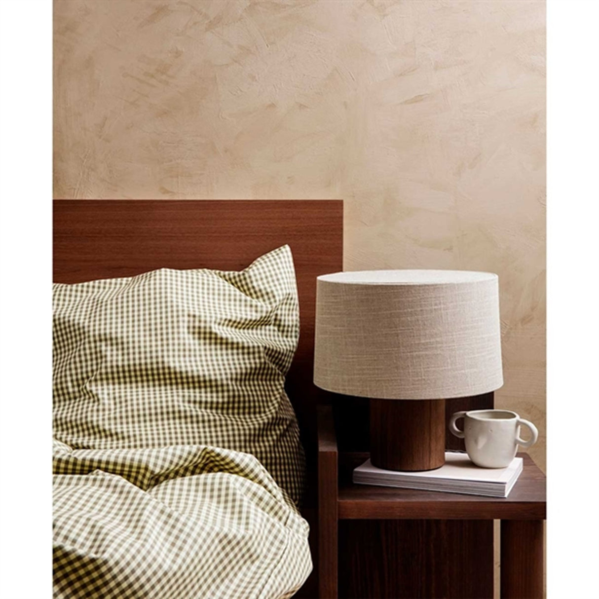 Ferm Living Check Bedding Lemon/Olive 3