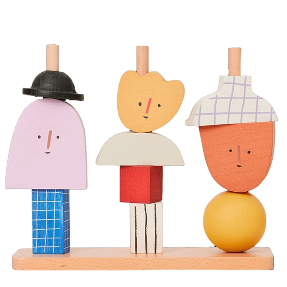 Ferm Living Character Stableklodser Rosa