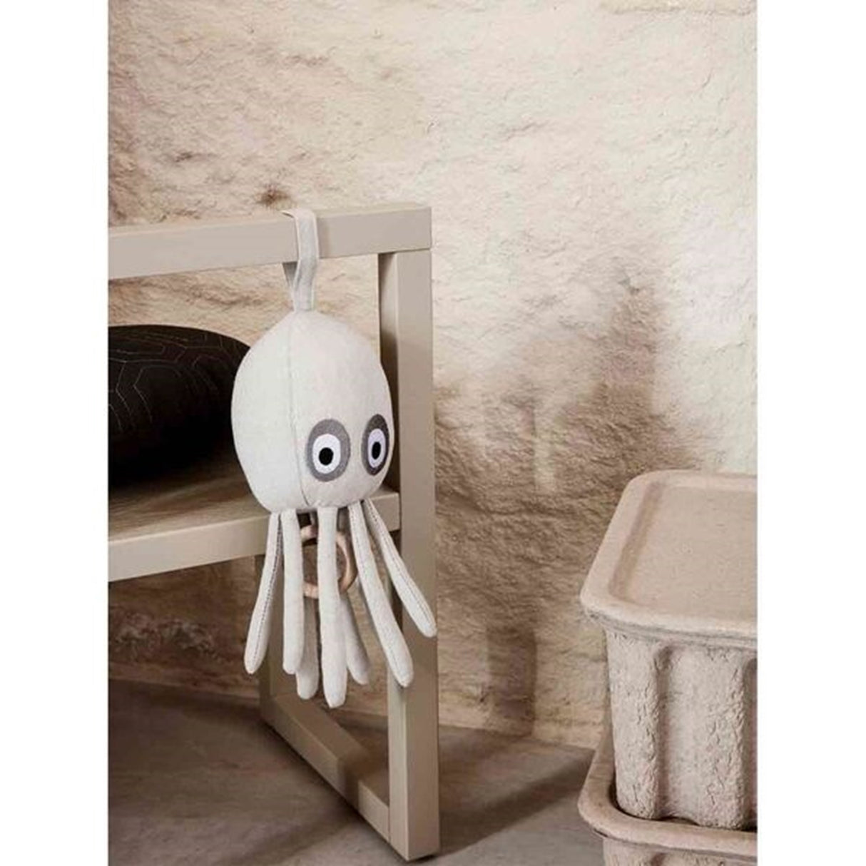 Ferm Living Music Mobile Octopus Sand 2