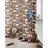 Ferm Living Slange Pude Dusty Rainbow