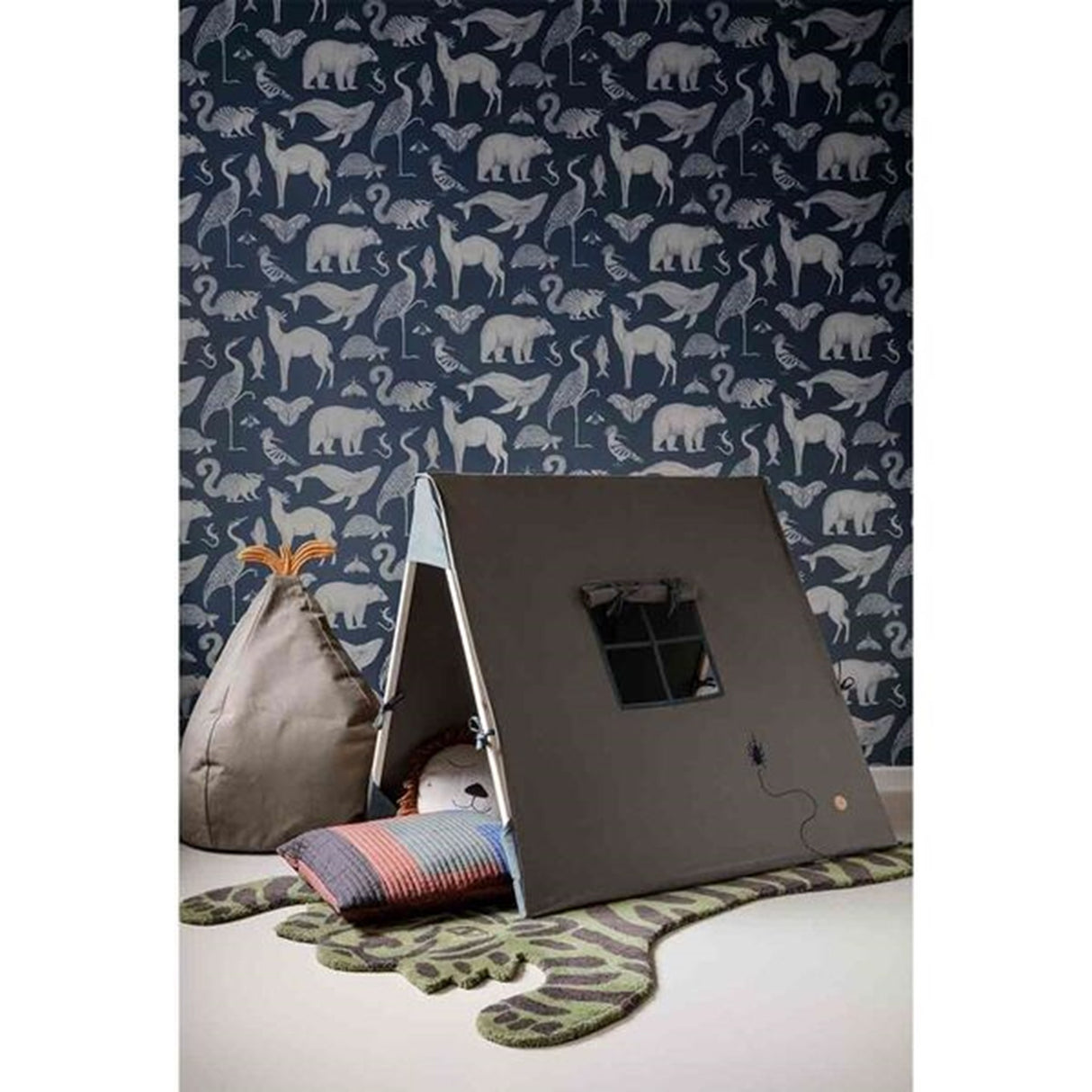 Ferm Living Telt Bille Dark Olive 2