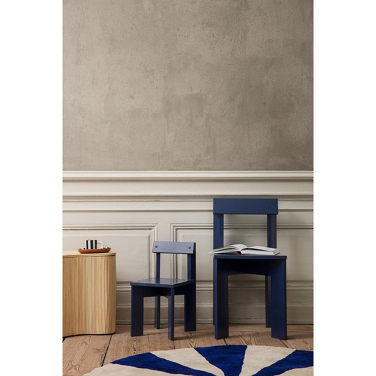 Ferm Living Ark Børnestol Blue