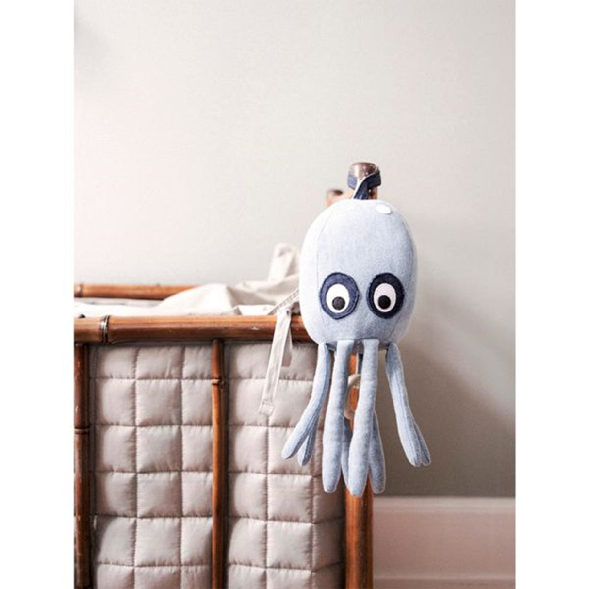 Ferm Living Music Mobile Octopus Denim