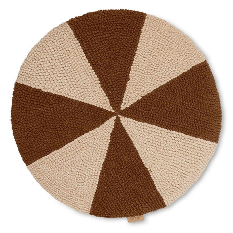 Ferm Living Arch Embroided Round Pude