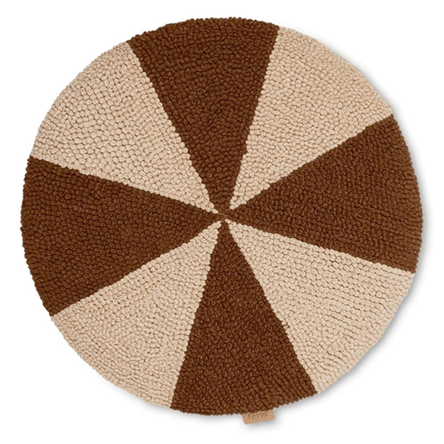 Ferm Living Arch Embroided Round Pude