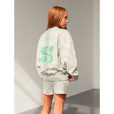 Sofie Schnoor Grey Melange Sweatshirt 4