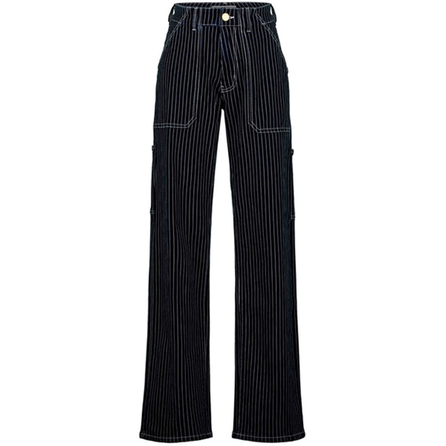 Sofie Schnoor Dark Blue Striped Bukser