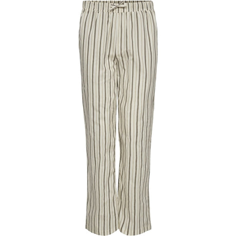 Sofie Schnoor Off White Striped Bukser