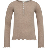 Sofie Schnoor Brown Melange Bluse