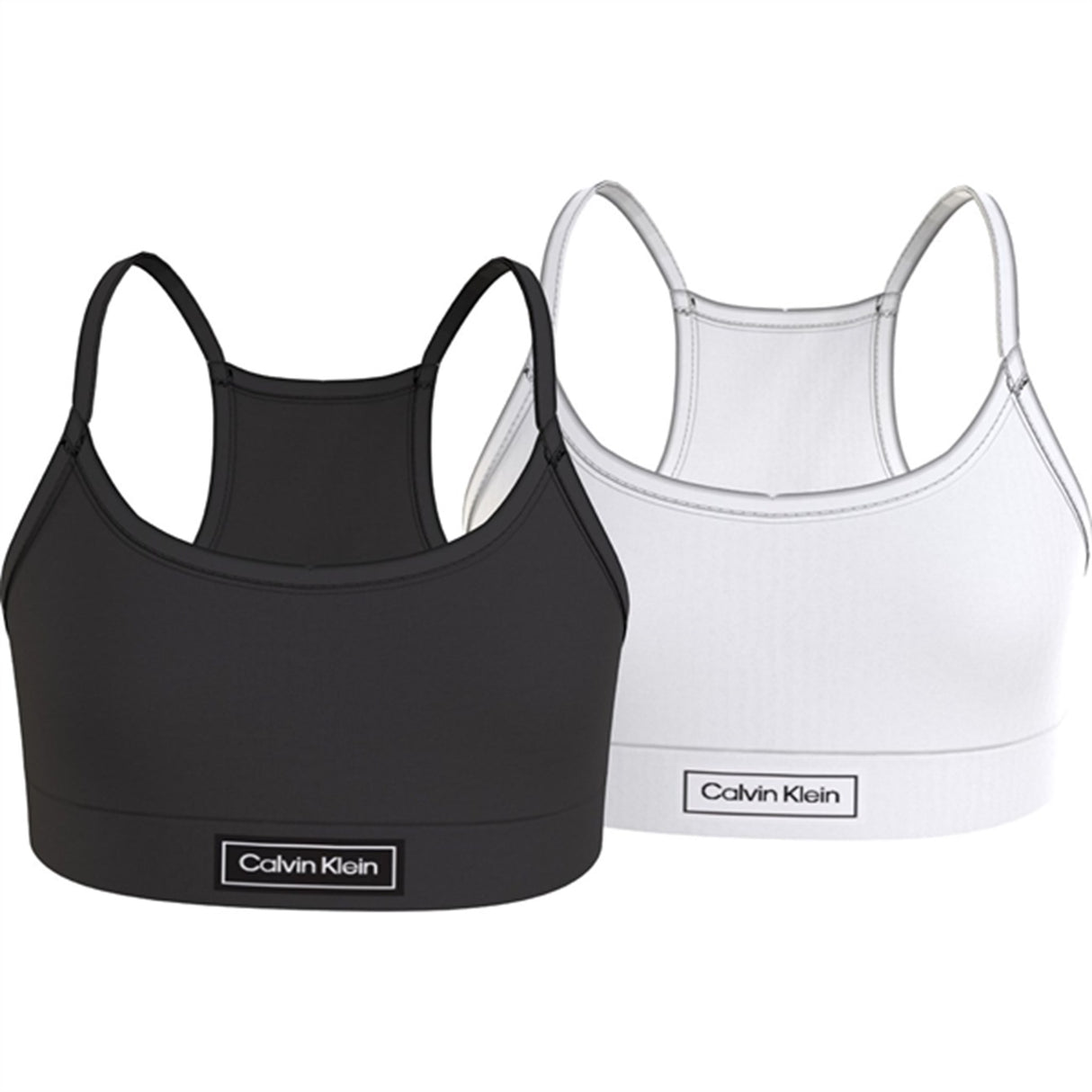 Calvin Klein Bralette Heritage 2-pak Pvhblack/Pvh White