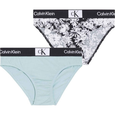 Calvin Klein Trusser 2-Pak Halofloralblackaop/Pericloud