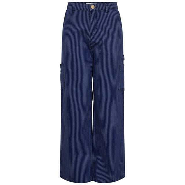 Sofie Schnoor Cobalt Striped Bukser