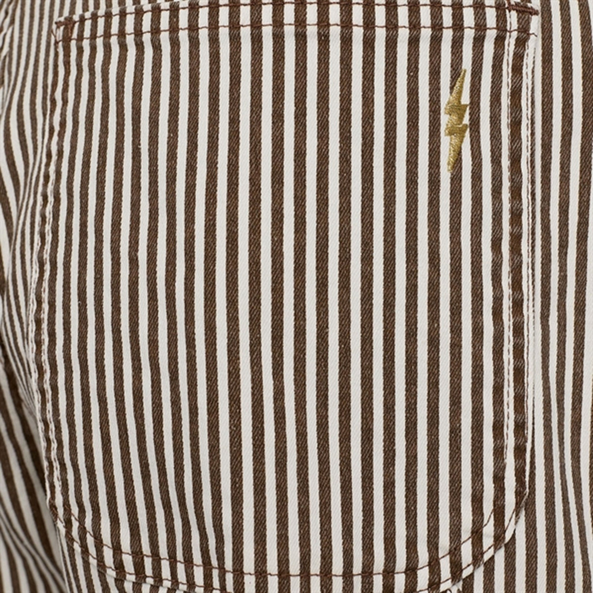 Sofie Schnoor Brown Striped Bukser 2