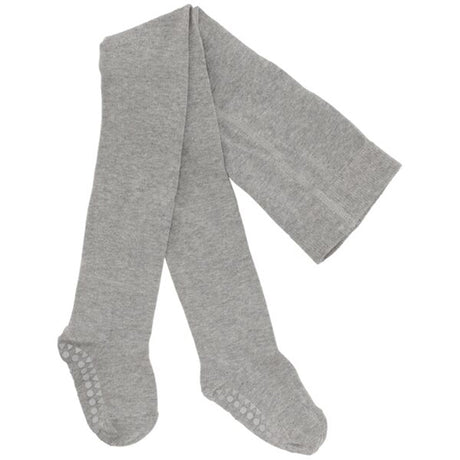 GObabyGO Antislip Strømpebukser Grey Melange