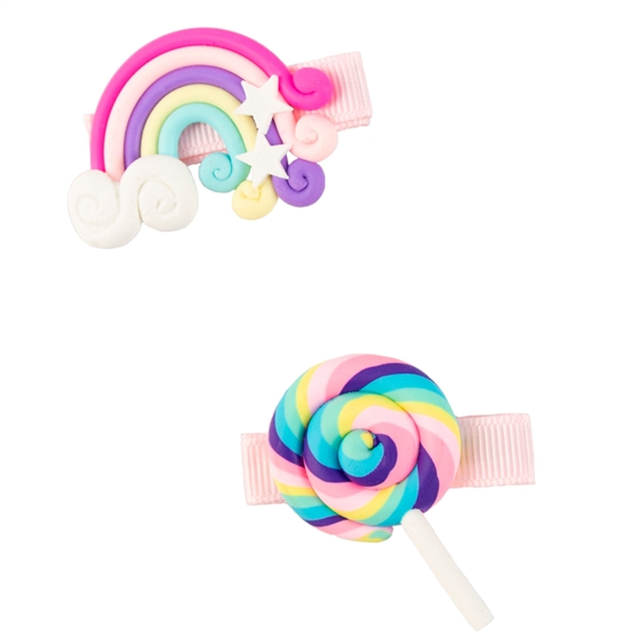 Great Pretenders Hårspænder Lollypop Rainbow