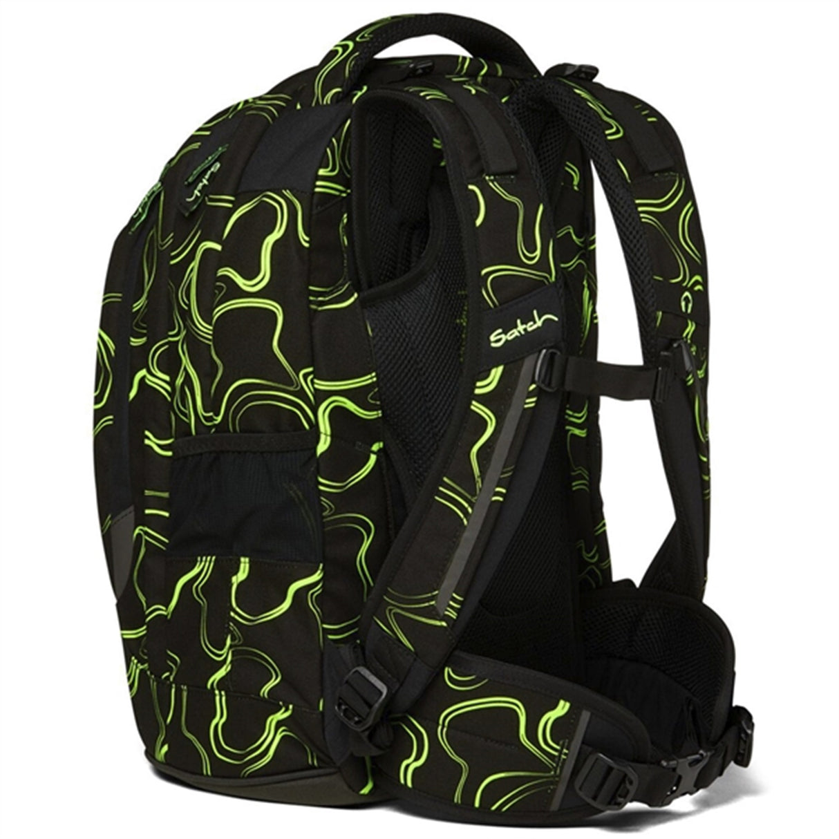 Satch Pack Skoletaske Green Supreme