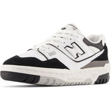 New Balance BB550 Kids Bungee Lace Sneakers White