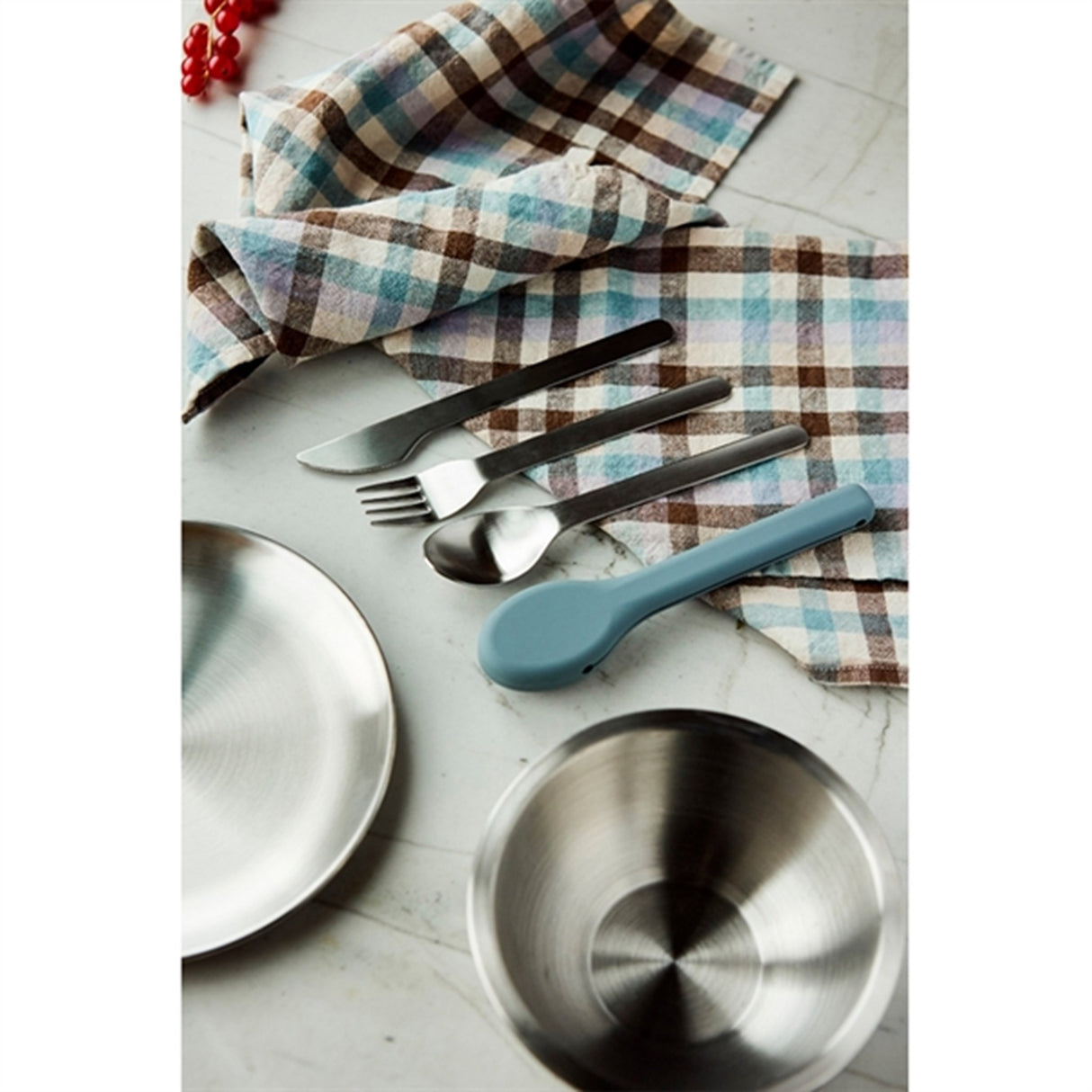 Haps Nordic Genanvendelige Picnic Tallerkener Steel 4-Pack 3