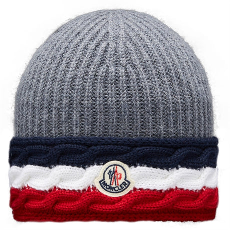 Moncler Berretto Tricot Hue Medium Grey