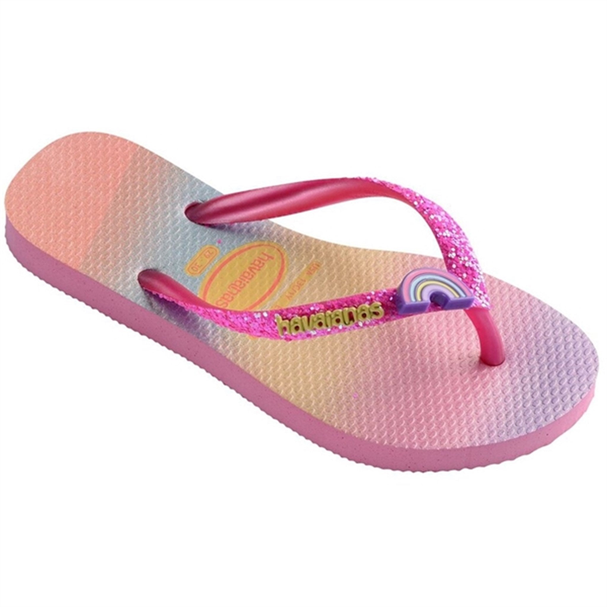 Havaianas Kids Sandaler Slim Glitter Trendy PnkLemo/PnkFlux 2