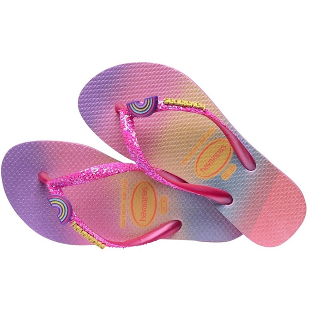 Havaianas Kids Sandaler Slim Glitter Trendy PnkLemo/PnkFlux 4