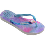 Havaianas Kids Sandaler Slim Glitter Trendy White/BlueWater 3