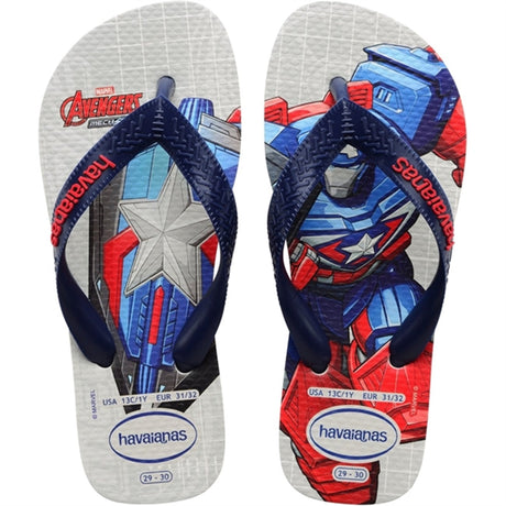 Havaianas Kids Sandaler Top Marvel II White