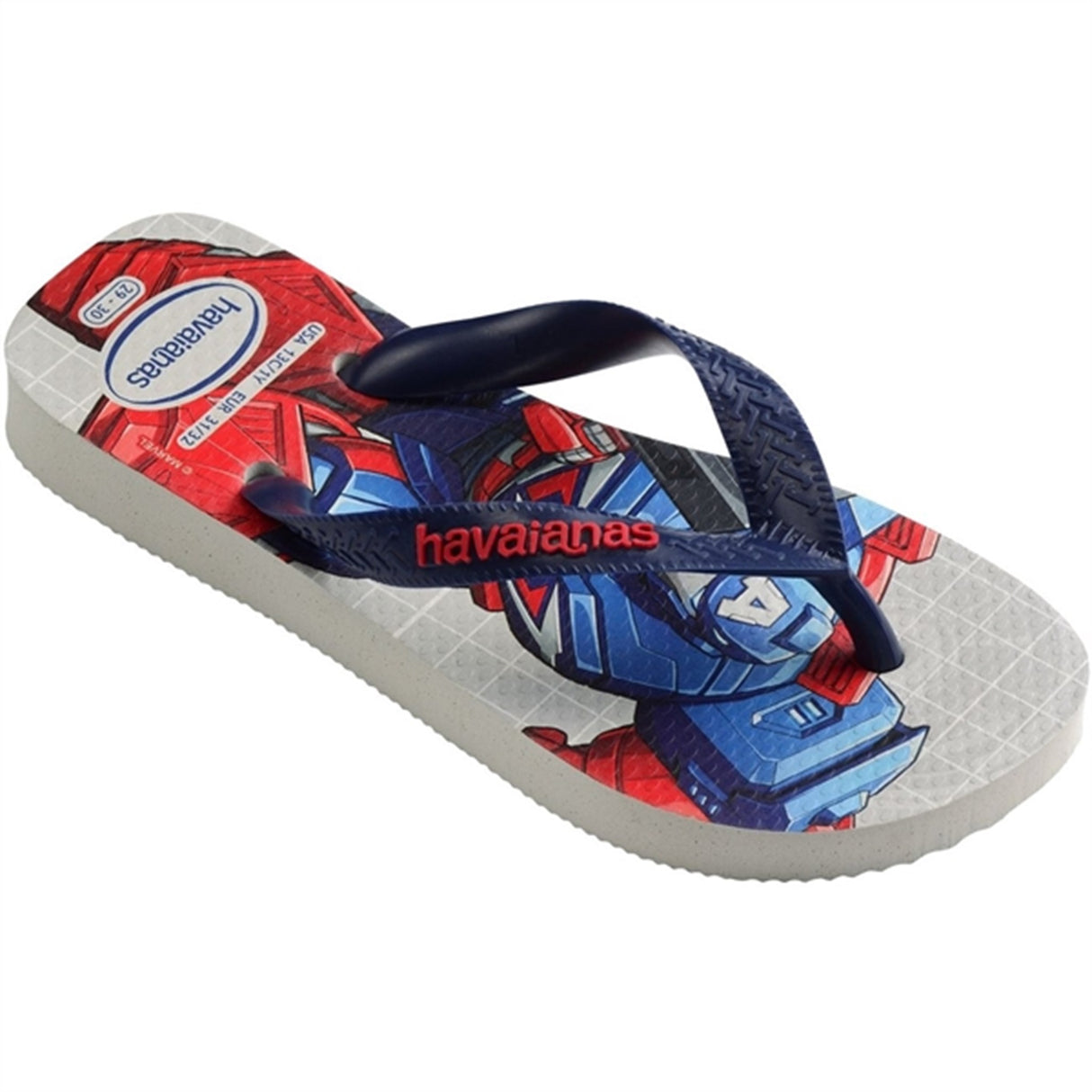 Havaianas Kids Sandaler Top Marvel II White 2