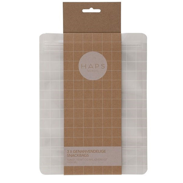 Haps Nordic Snackbags 1000 ml