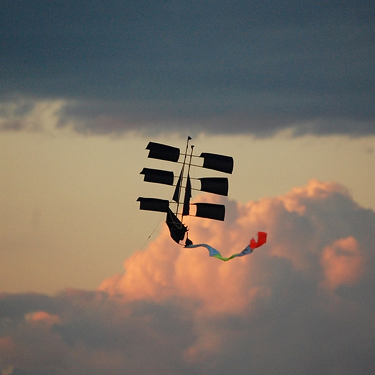 Haptic Lab Sailing Ship Kite Indigo