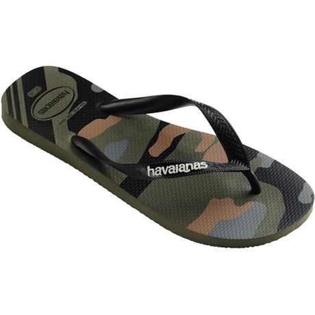 Havaianas Sandaler Top Camu Black/Moss 2