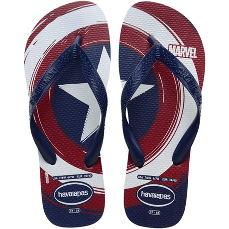 Havaianas Sandaler Top Marvel Logomania Navy/Navy