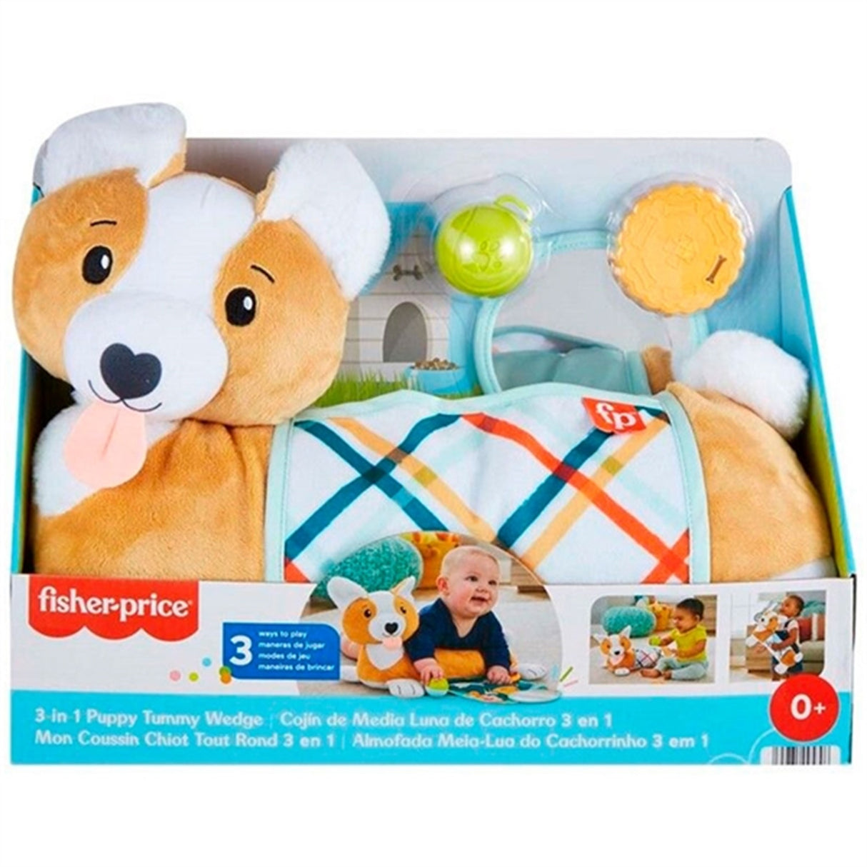 Fisher-Price® 3-in-1 Puppy Tummy Wedge