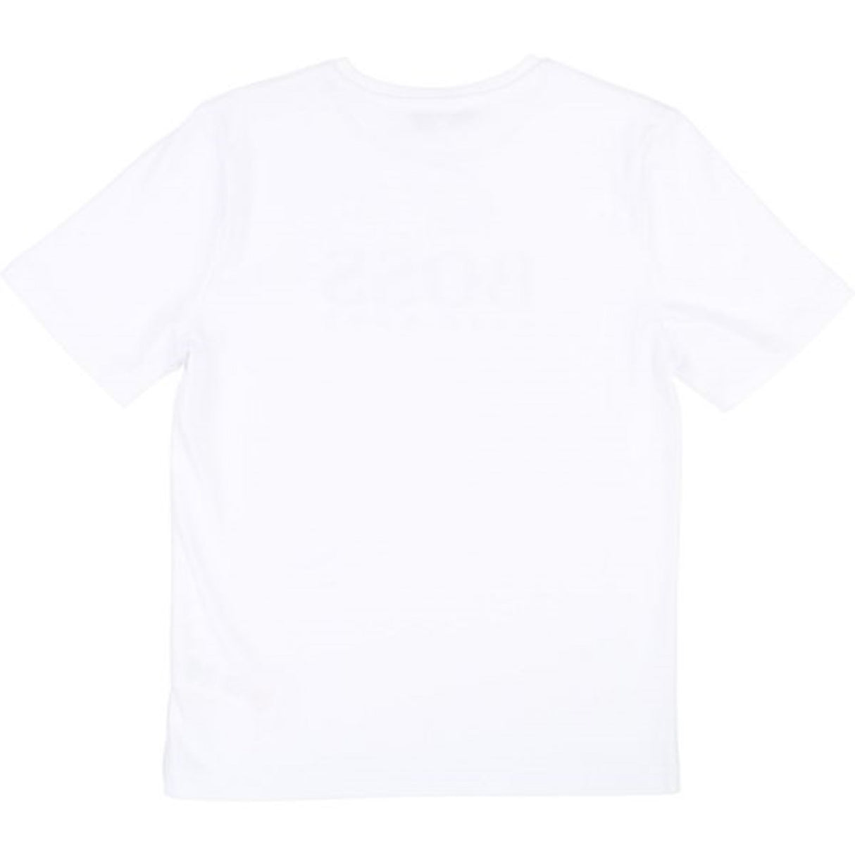 Hugo Boss Boy Short Sleeves Logo Tee-shirt White