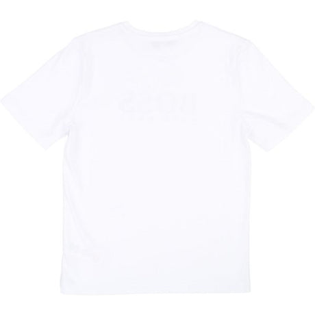 Hugo Boss Boy Short Sleeves Logo Tee-shirt White