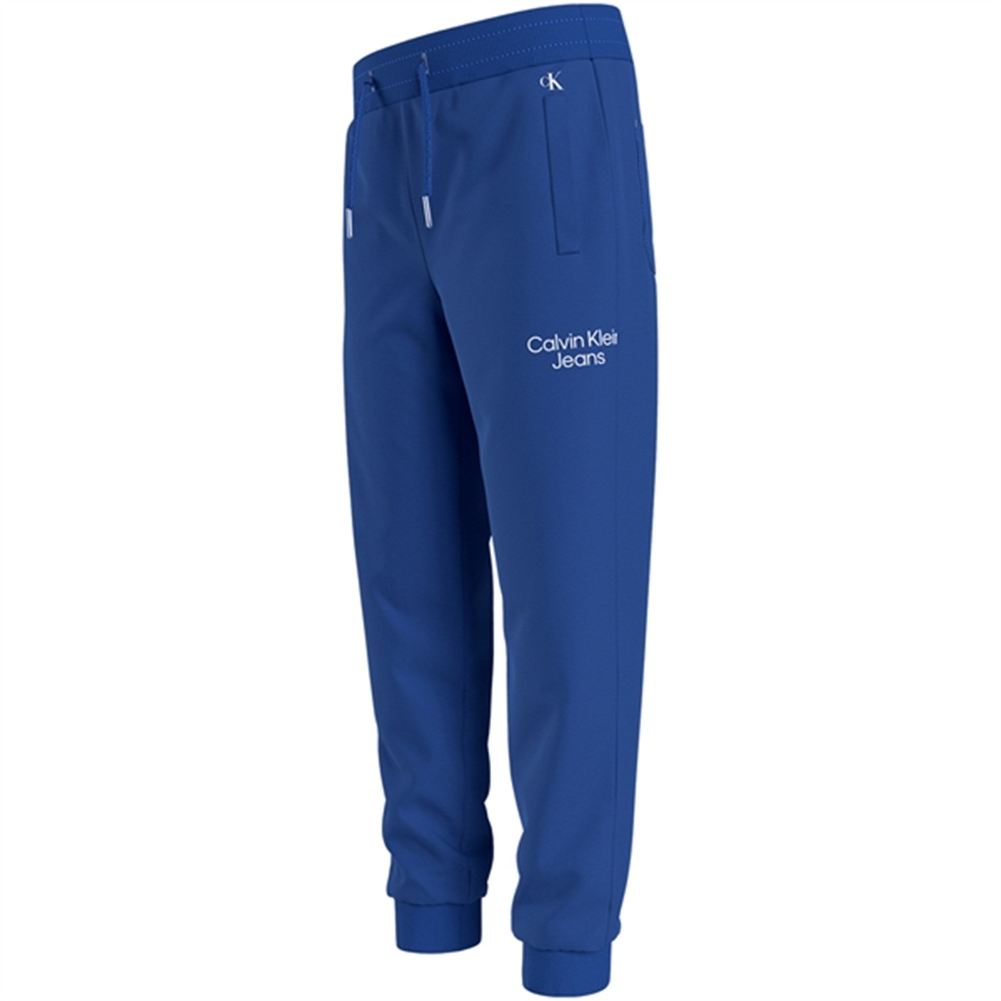 Calvin Klein Stack Logo Sweatpants Ultra Blue 3