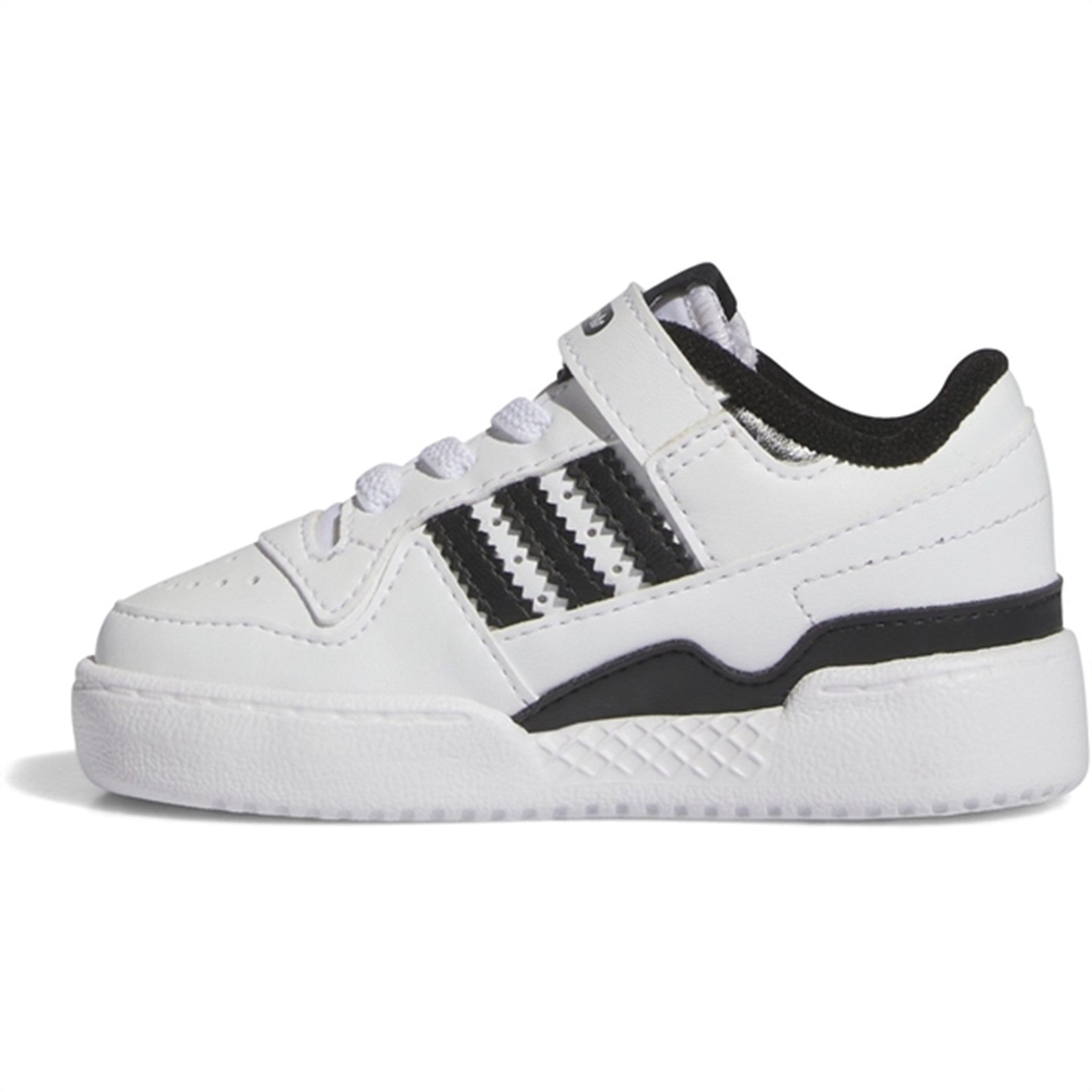 adidas Originals Forum Low Infant Sneakers Black/White 4