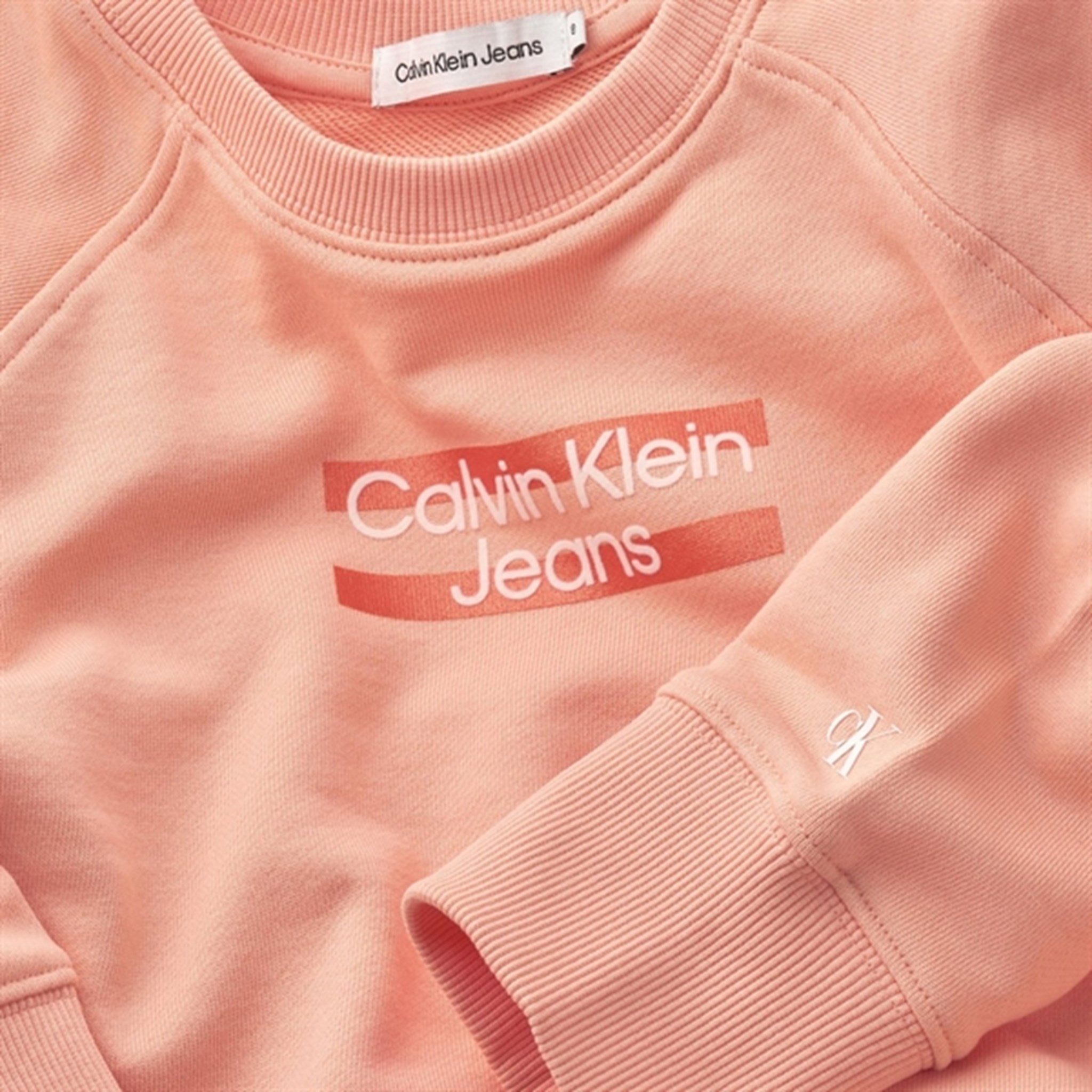 Calvin Klein Hero Logo Sweatshirt Fresh Cantaloupe 2