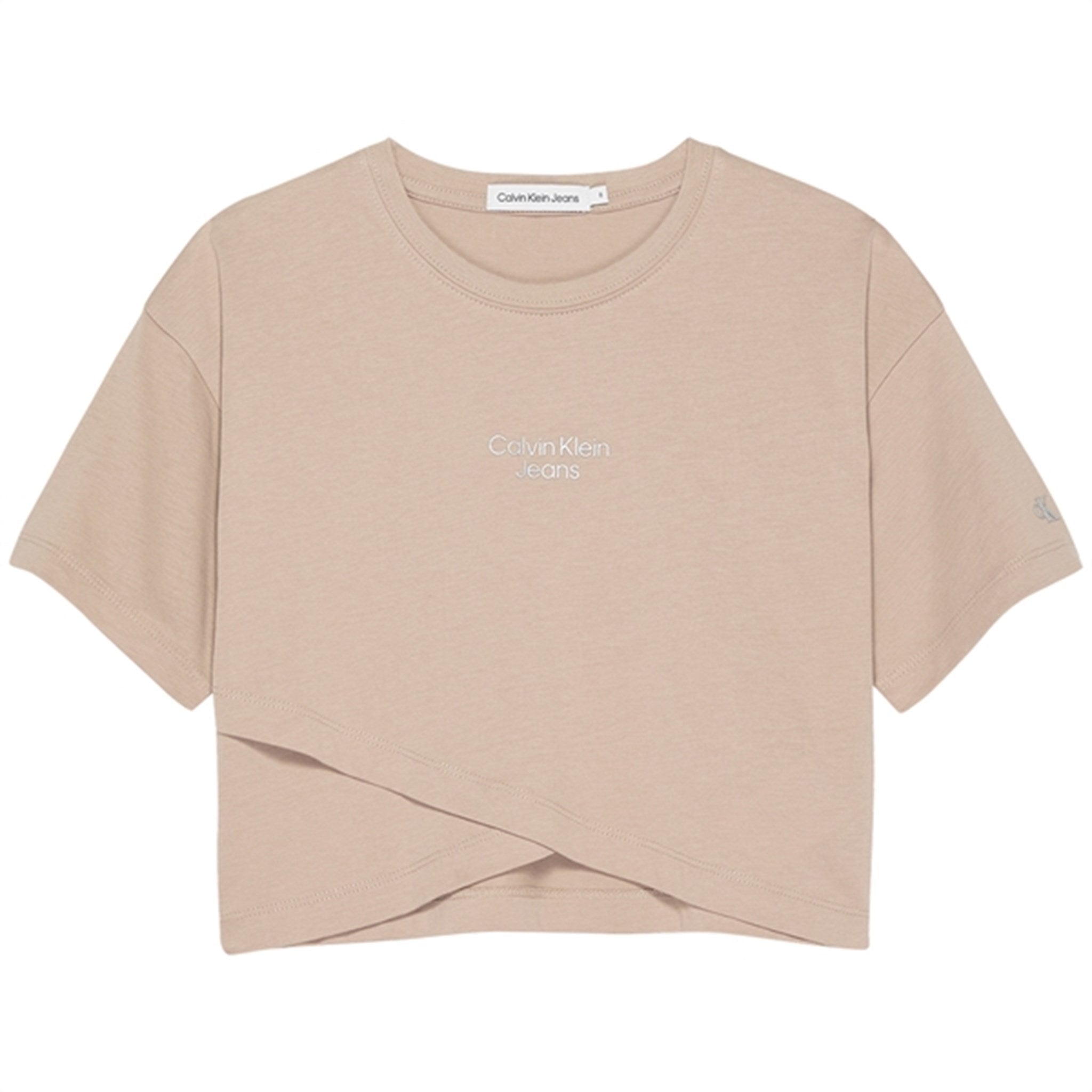 Calvin Klein Stack Logo Overlap T-Shirt Merino