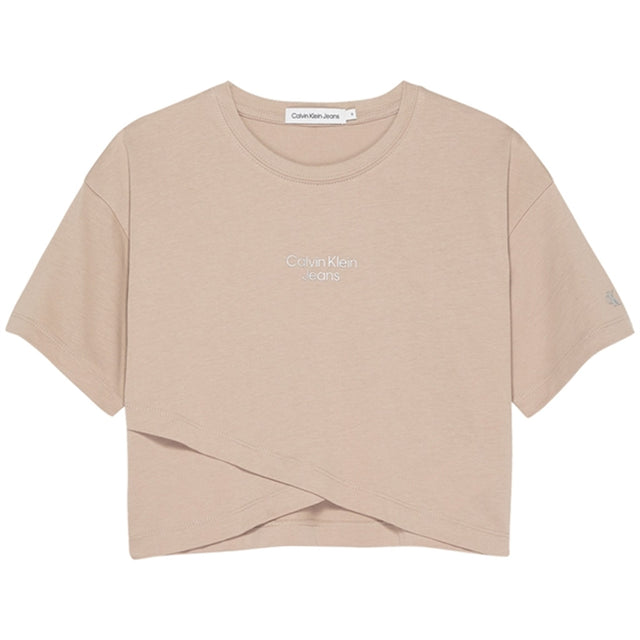 Calvin Klein Stack Logo Overlap T-Shirt Merino