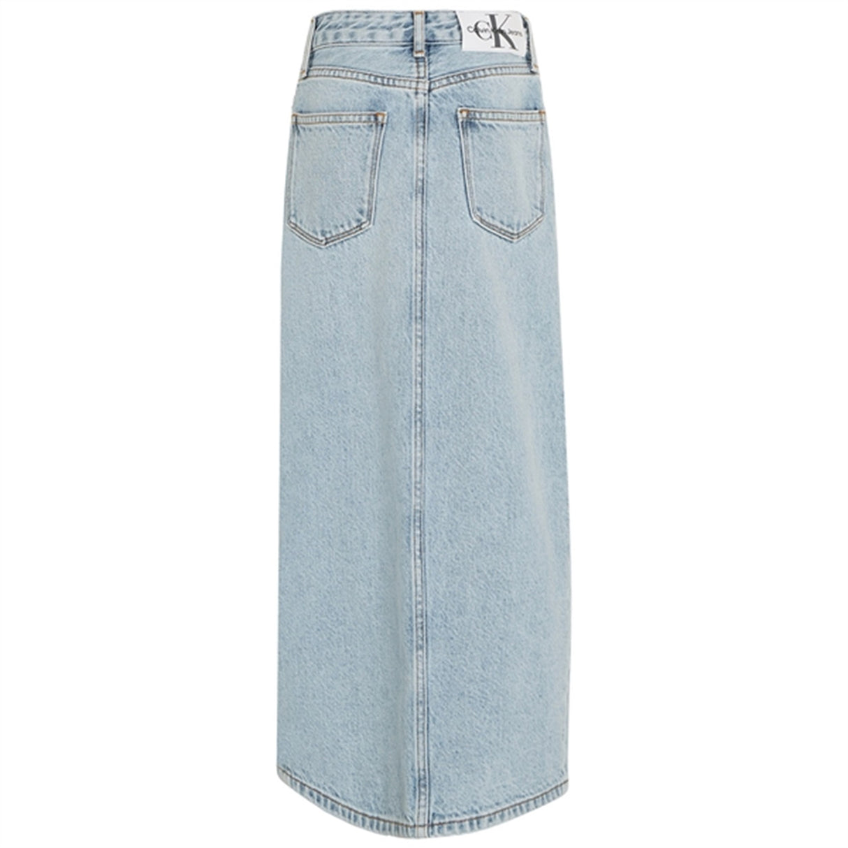 Calvin Klein Denim Maxi Nederdel Powder Blue 3