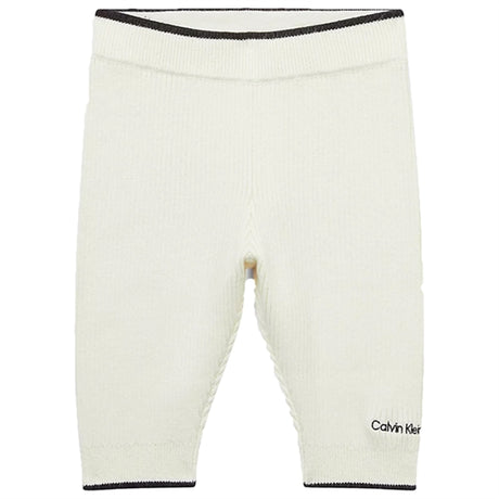 Calvin Klein Contrast Strik Sweatpants Ivory