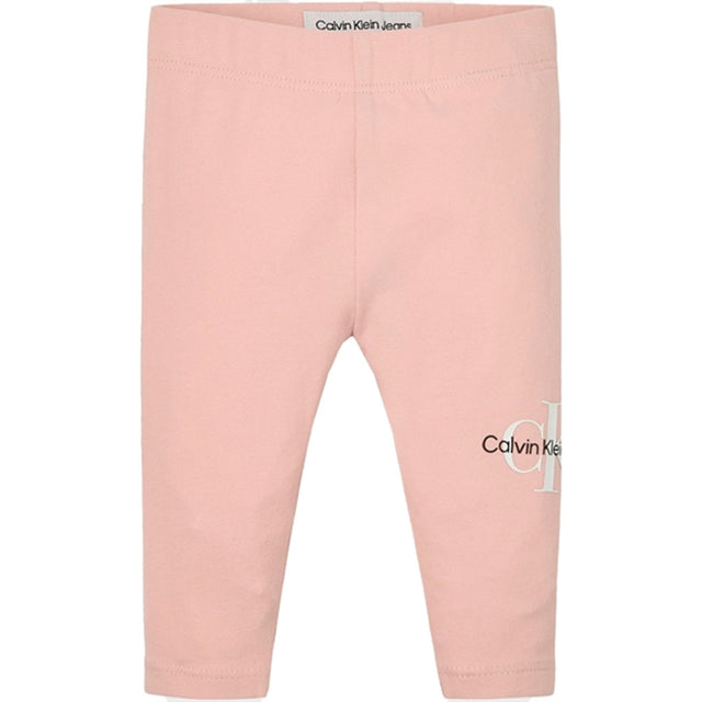 Calvin Klein Monogram Leggings Sepia Rose