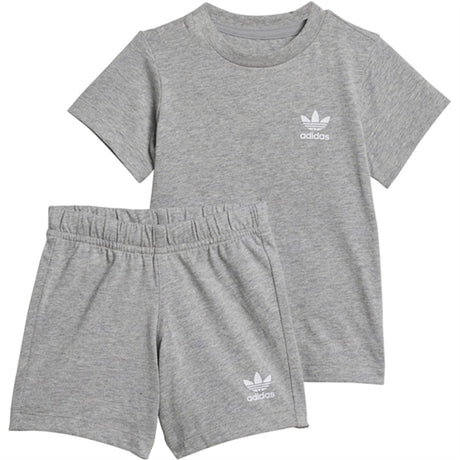 adidas Originals Grey Shorts Tee Sæt